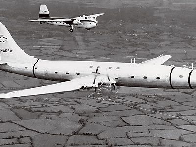 Just one Brabazon made it off the assembly line.