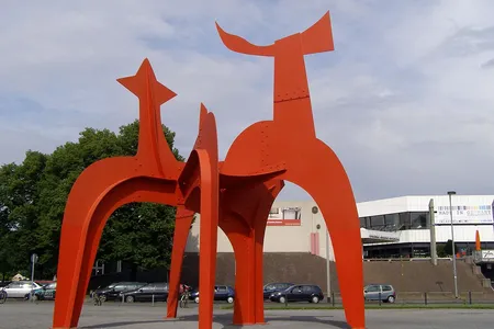 Le hallebardier (The Halberdier) (1971), Sprengel Museum, Hannover, Germany