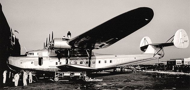 One of his early photos is of the 1937 M-156 flying boat, which Glenn Martin offered to Pan American World Airways. Instead, Aeroflot took one — the only one.