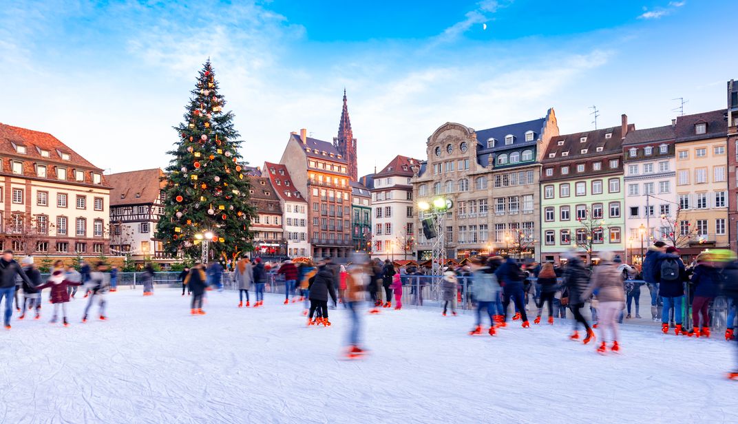Strasbourg in winter