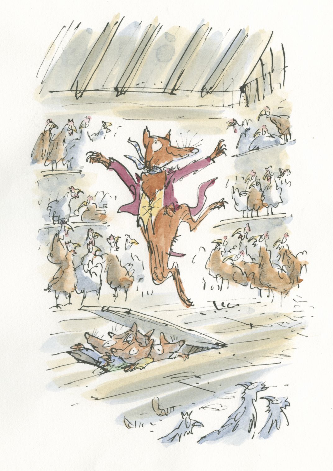 Fantastic Mr. Fox illustration