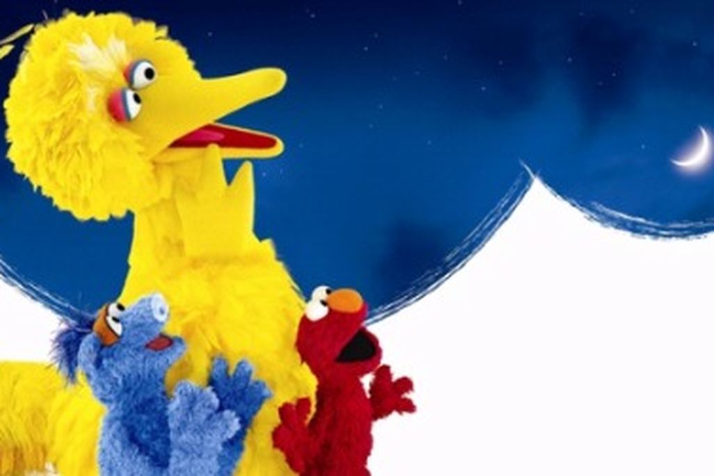 Big Bird and the gang star in "One World, One Sky" at the planetarium