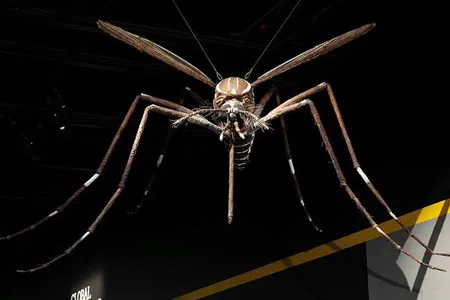A giant replica of the Aedes mosquito, a known vector for the disease yellow fever, has been waiting for visitors to return the National Museum of Natural History’s “Outbreak: Epidemics in a Connected World” exhibit.
