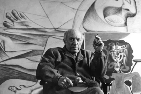 Pablo Picasso was a frequent visitor on the island of Capri, where the painting was discovered.