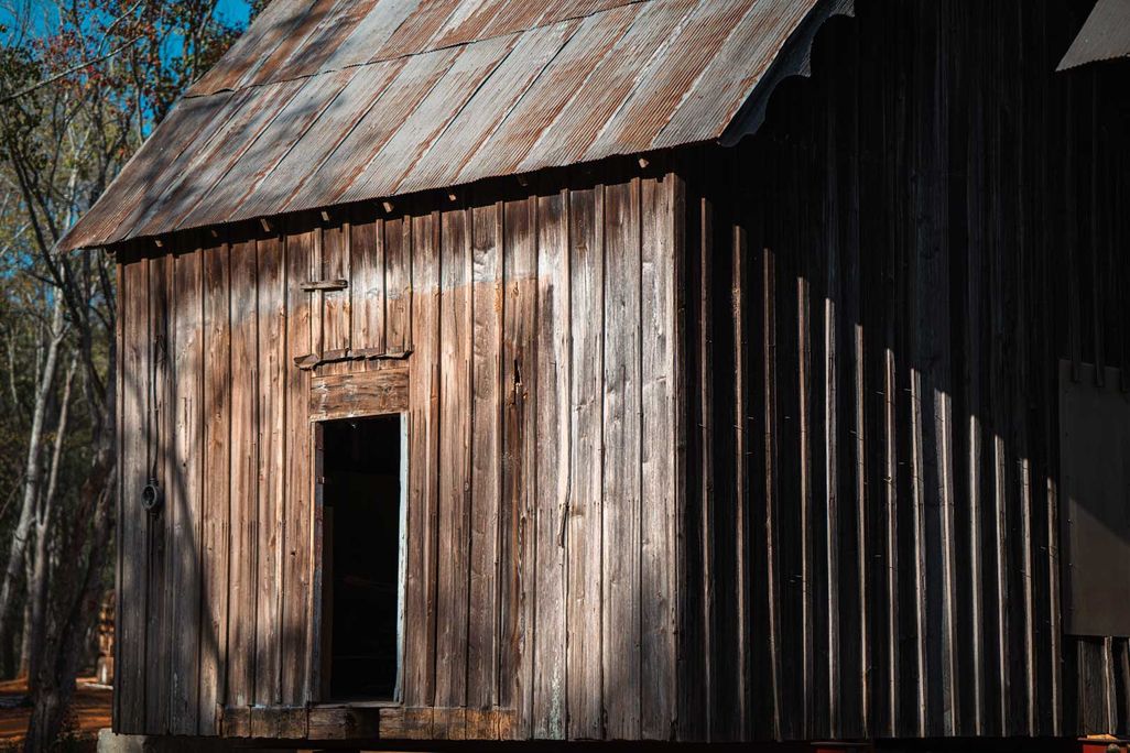 Historic dwelling at the park
