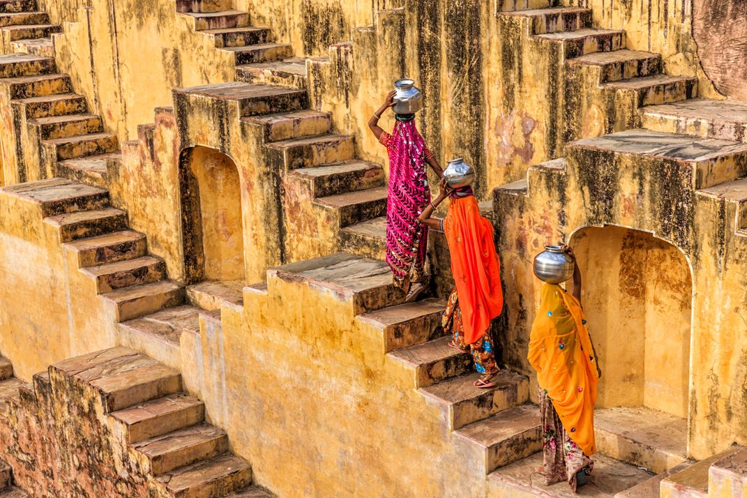 Ancient stepwell near Jaipur