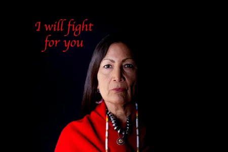 U.S. Representative Deb Haaland offered to stand in for the missing and deceased.