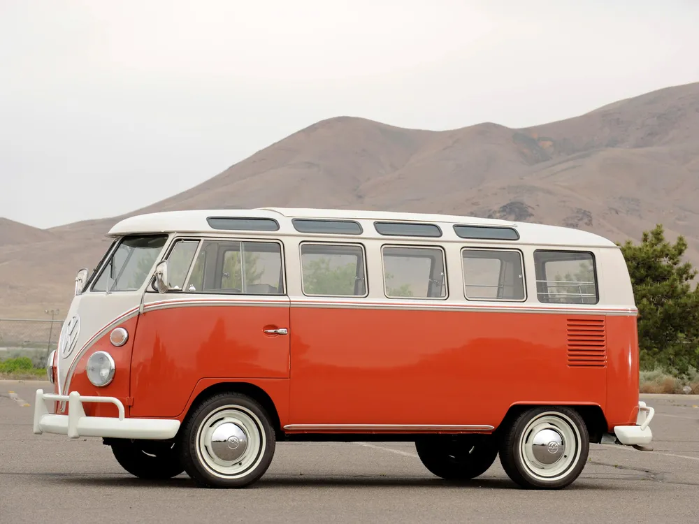 1960s hippie van