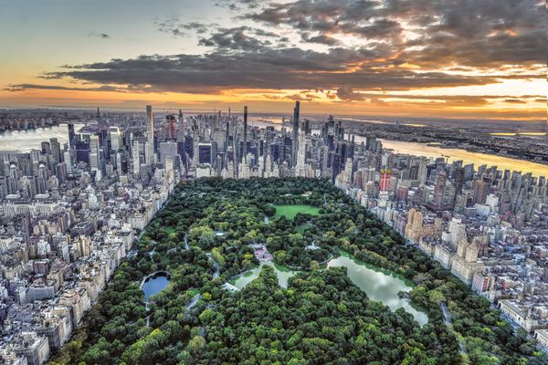 Central Park from the air thumbnail