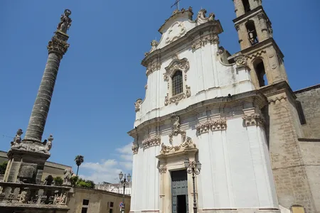 The&nbsp;Colonna di Sant&#39;Andrea landmark in Presicce