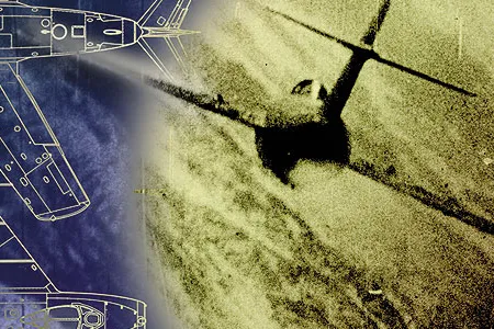 The MiG-15 (here over Korea) was a target of intelligence — as well as fighter — squadrons.