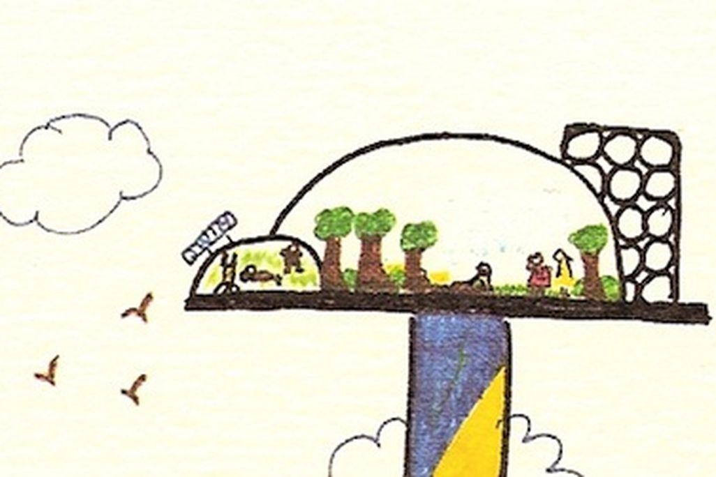 Fourth-grader Lisa Gilvar's Jetsons-inspired bubble-top homes