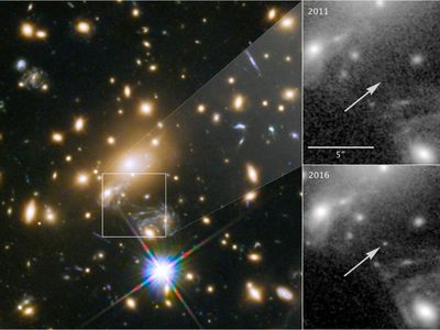 Icarus, the most distant star ever detected