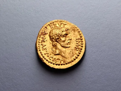 The coin was one of 29 antiquities returned to Greece
