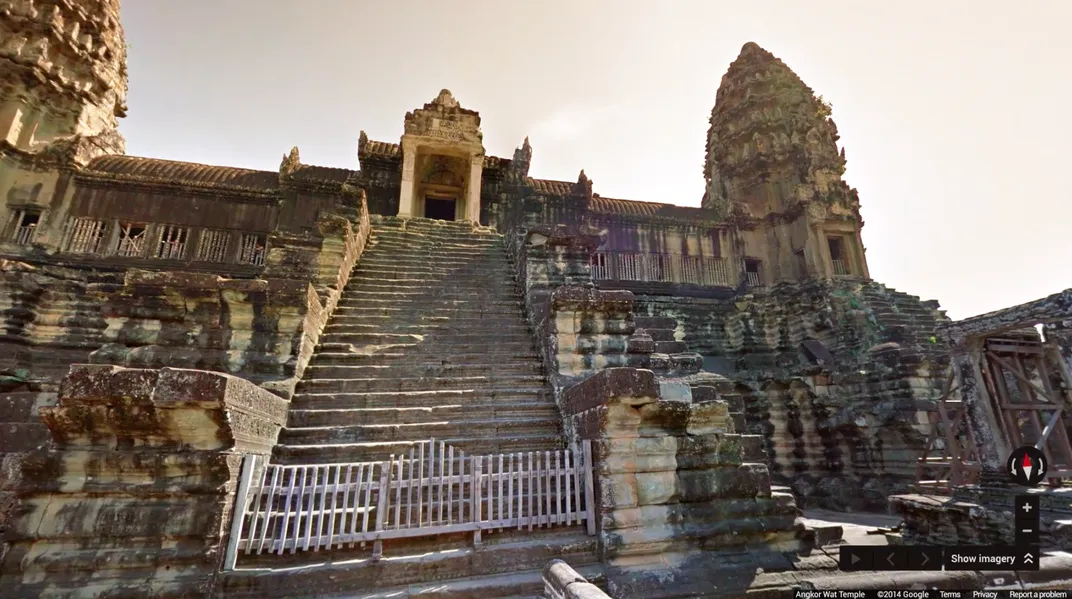 For the First Time Ever, Explore Angkor Wat With Google Street View