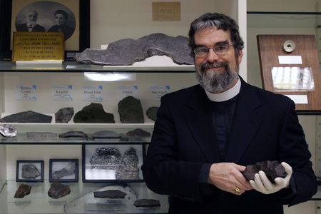 Brother Guy Consolmagno, a staff astronomer and the curator of meteorites at the Vatican Observatory