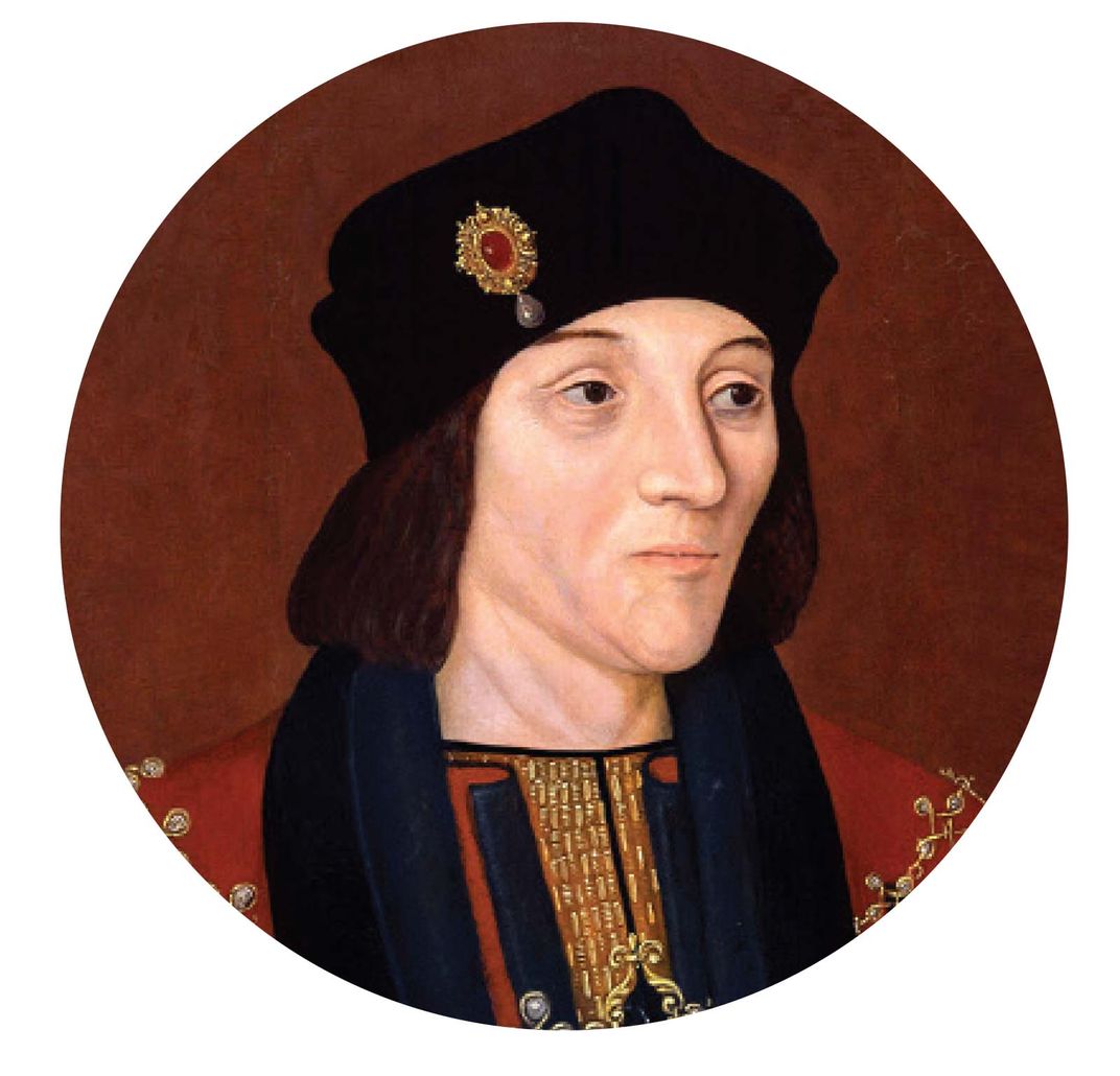 a painted portrait of Henry the Eighth