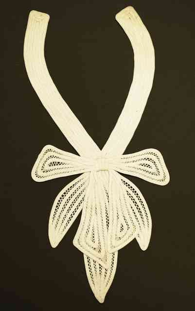 Passementerie for a dress front/collar, 1930s.