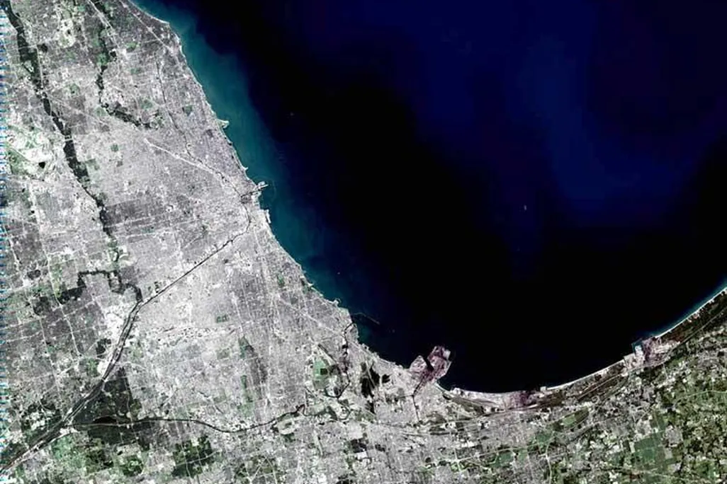 Chicago Landsat