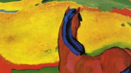 Franz Marc’s Horses in a Landscape was one of the recovered pieces of art.