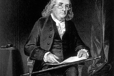 Benjamin Franklin lived in London for much of the time between 1757 and 1775.