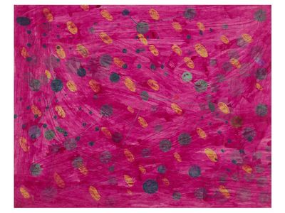 "Untitled, 1969" and other works by artist and activist Howardena Pindell are the focus of a new show at the Modern Contemporary Art Chicago.