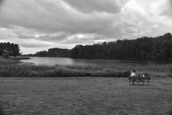 Quiet Conversation by the Lake thumbnail