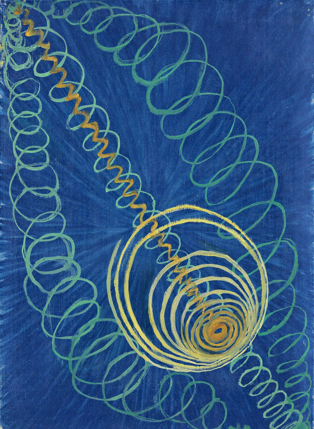 Chaos Originel, No. 16, Hilma af Klint, 1906-1907