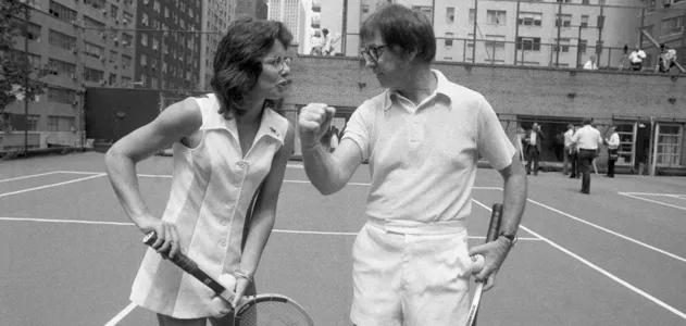 Tennis Dress Worn by Billie Jean King in Battle of the Sexes Match Needed  Last-Minute Sparkle - Threads