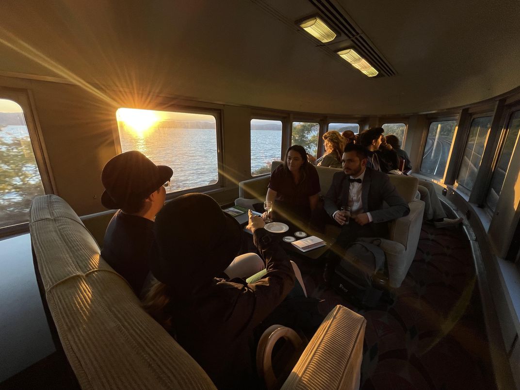 Train interior