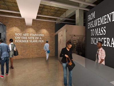 From Slavery to Mass Incarceration will be a museum dedicated to the history of racial injustice in America, and will be located just steps from a site where slaves were auctioned off.
