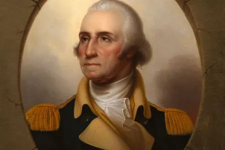 George Washington, (Porthole type) by Rembrandt Peale, c. 1853
