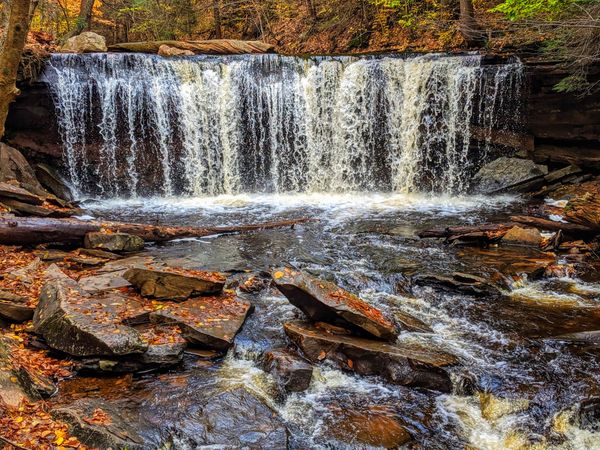 Autumn Waterfall at Watkins Glen State Park thumbnail