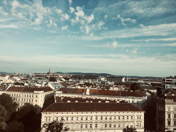 The Meeting of Time from My Window in Vienna thumbnail