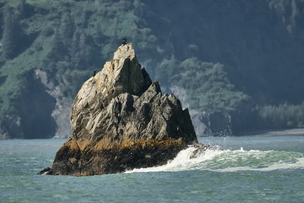 A spire in rough seas, Resurrection Bay, AK thumbnail