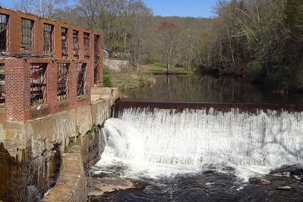 Busting apart this aging dam