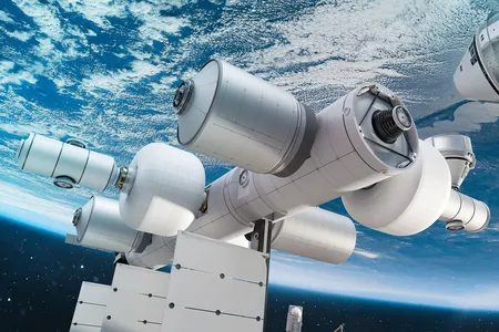 A simulation of the planned Orbital Reef space station will be used for the film Helios.