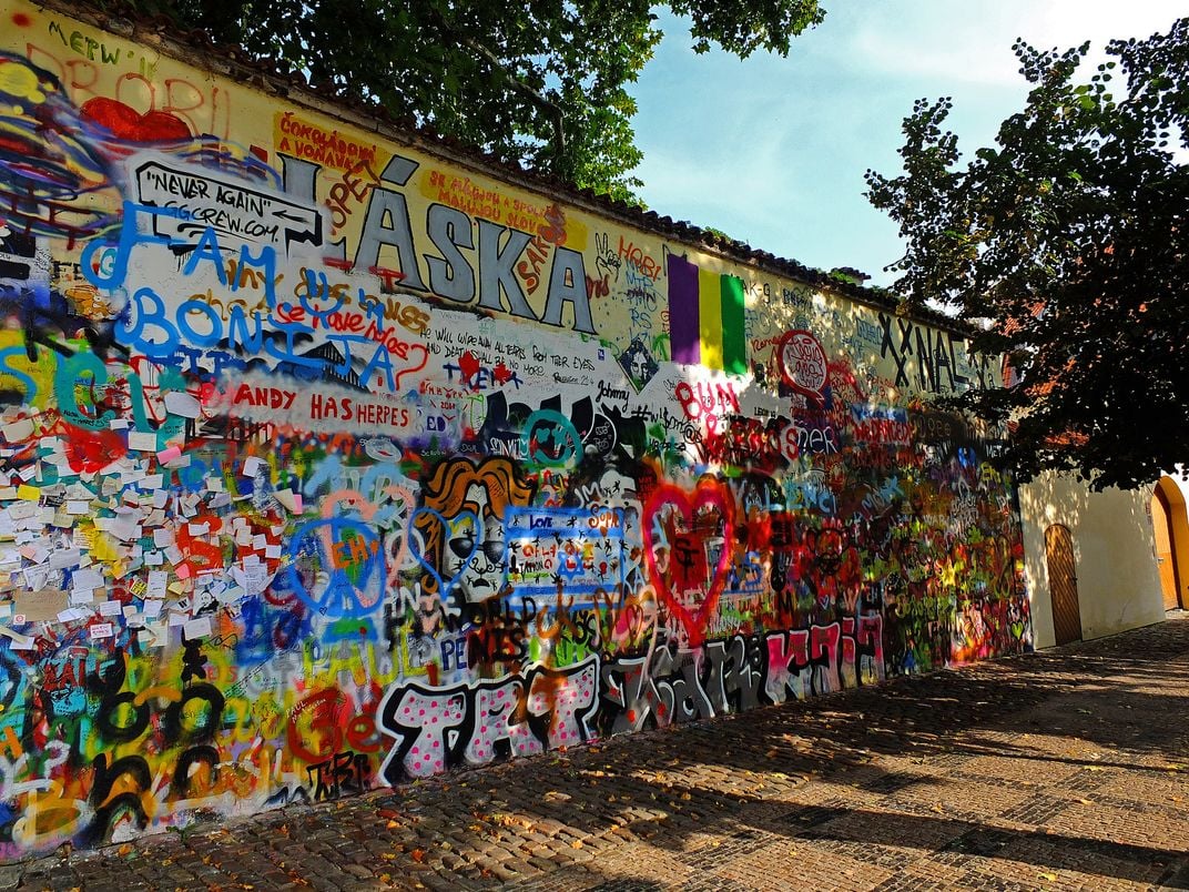 Lennon Wall Before It Was Over