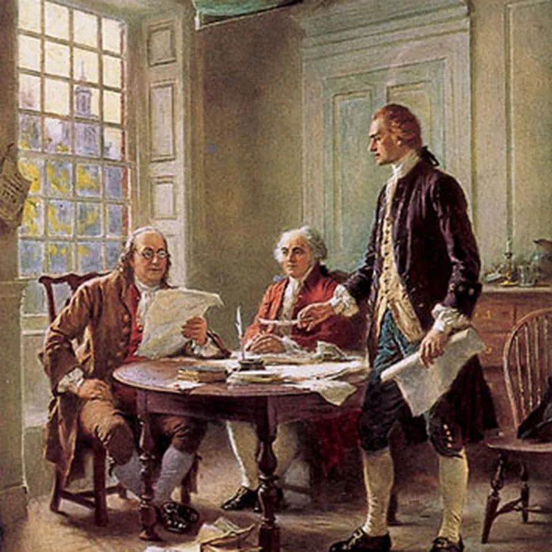 Benjamin Franklin Joins the Revolution, History