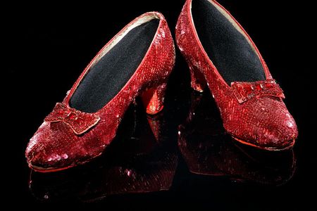 In a Kickstarter campaign, 5,300 backers raised $300,000 to help the Smithsonian conserve the Ruby Slippers worn by actress Judy Garland in the popular 1939 film. 