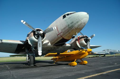 Two stalwarts pose for the camera.