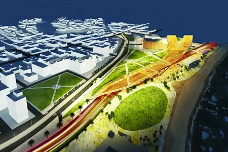 "Light Up" is the winner of a biannual competition for green energy-generating public art sponsored by the Land Art Generator Initiative.