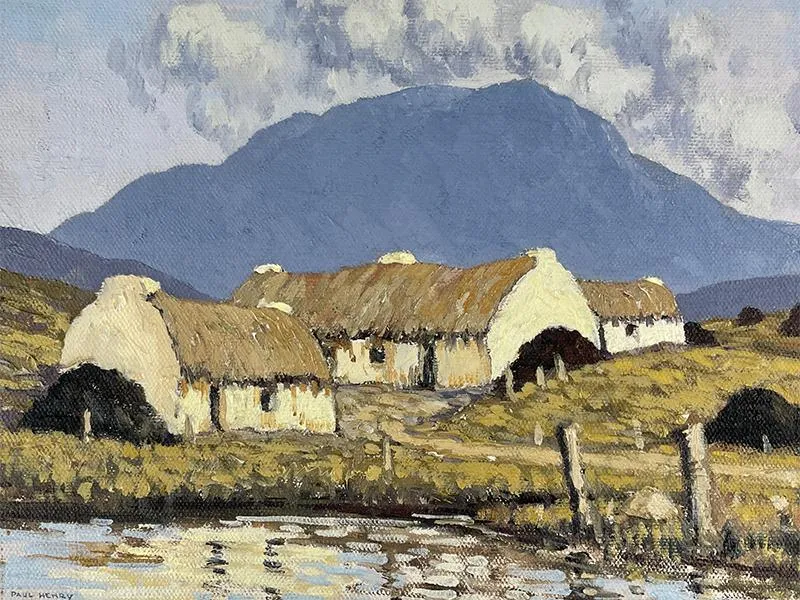Close-up view of untitled Connemara landscape