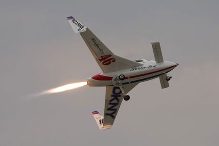 Previewing a new air sport at Oshkosh.