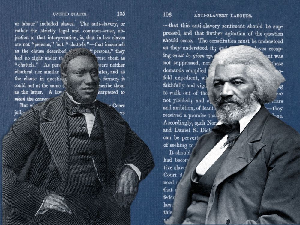 Samuel Ringgold Ward and Frederick Douglass