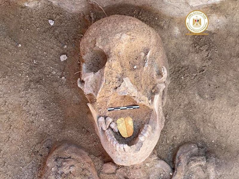 Mummy With a Gold Tongue