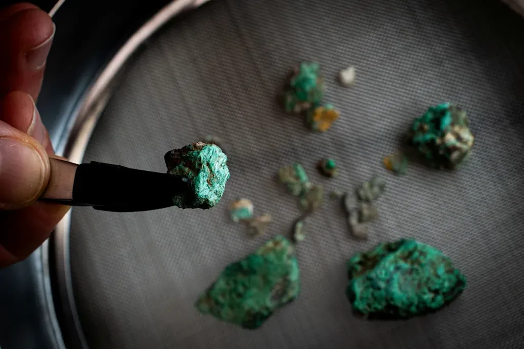Green minerals
