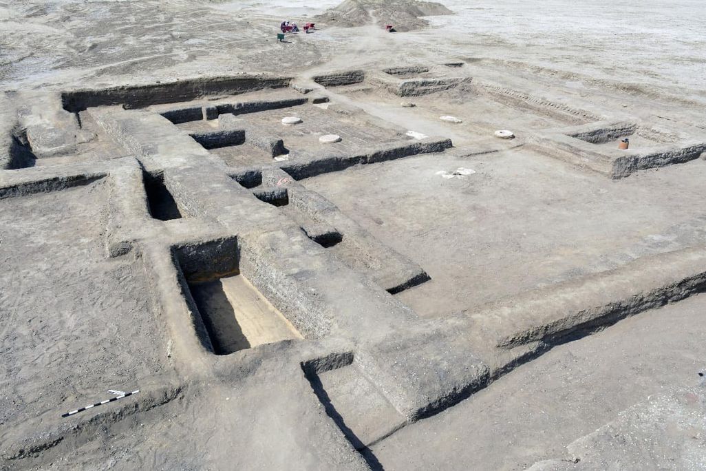 Floor plan of ancient rest house