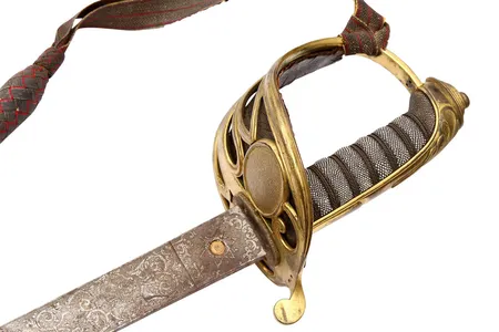 The hilt of Robert Gould Shaw's sword