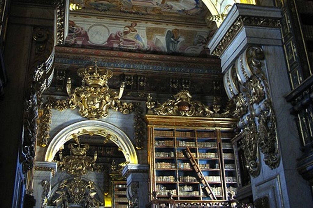 The University of Coimbra’s grand old Biblioteca Joanina houses both books and bats.